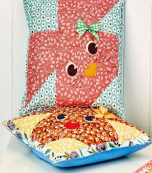 Bunny Rabbit Quilt Block Cushion: Part Two
