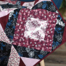 Cosy Burgundy Quilt Tutorial