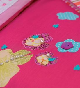 Butterfly Embellished Duvet Set Butterfly Embellished Duvet Set
