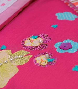 Butterfly Embellished Duvet Set