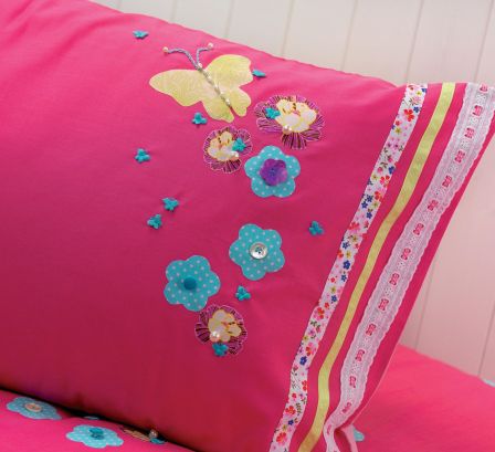 Butterfly Embellished Duvet Set
