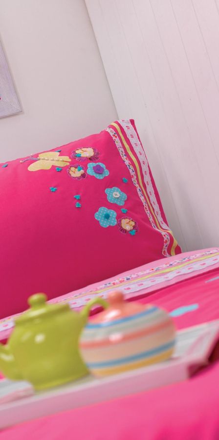 Butterfly Embellished Duvet Set