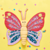 Butterfly Toy and Hair Clip Sewing Pattern