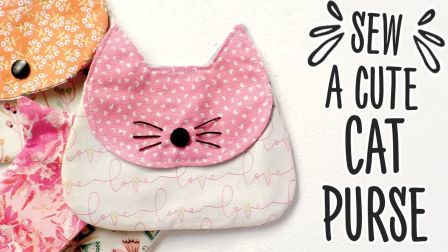 Cat Purse Template: The Crafts Channel
