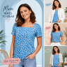 Simple Square-Neck Top Sewing Pattern