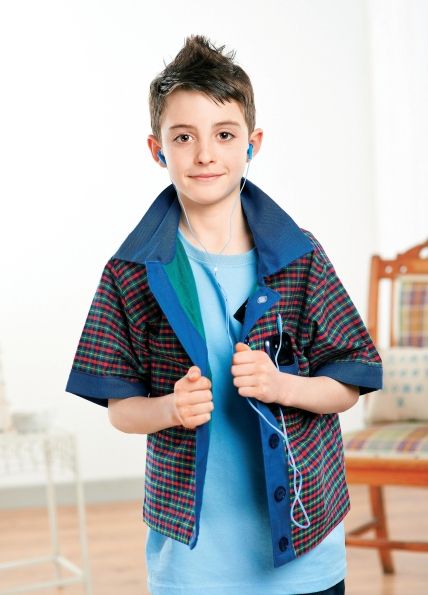 Young Boy’s Casual Checked Shirt