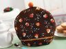 Christmas Pudding Tea and Floral Egg Cosy