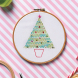 Christmas Tree Hoop Sewing Pattern