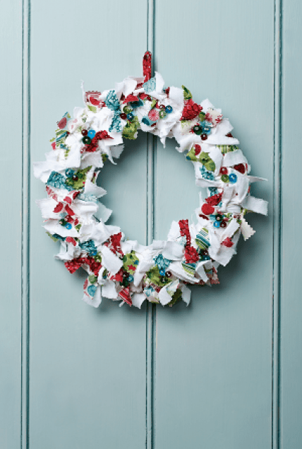 Rag Wreath