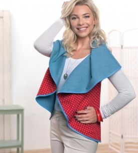 Circular Drape Waistcoat Circular Drape Waistcoat