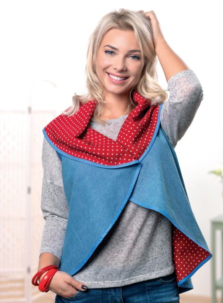 Circular Drape Waistcoat