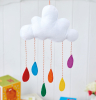 Easy Felt Cloud Mobile Sewing Pattern