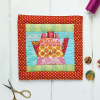Coffee Pot Quilt Block Tutorial | Table Centrepiece