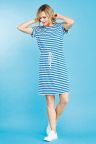 Nautical Rope-Belt Dress