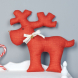 Cotton Reindeer Christmas Toy Sewing Pattern
