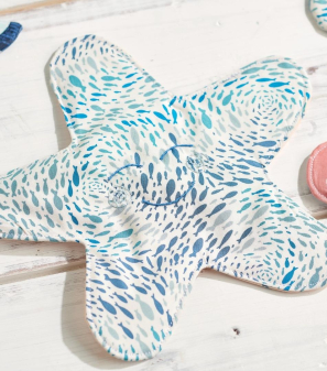 Crinkle Starfish | Baby Tactile Toy Sewing Pattern