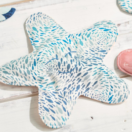 Crinkle Starfish | Baby Tactile Toy Sewing Pattern