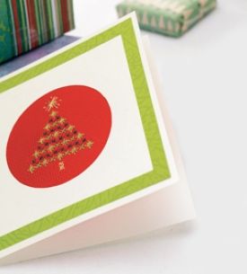 Cross Stitched Christmas Cards Cross Stitched Christmas Cards