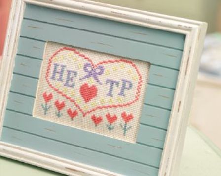 Cross-Stitched Wedding Gifts