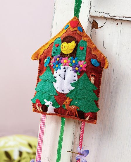 Cuckoo Clock Hair Clip Holder
