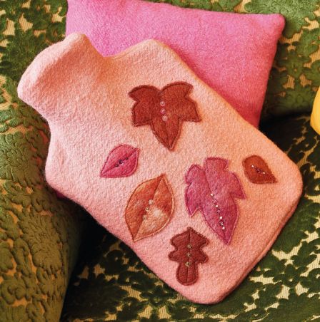 Cushion & hottie cover