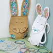 Cute Floral Cat, Bunny and Mouse Bags