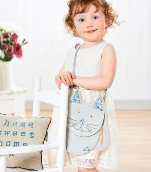Cute Floral Cat, Bunny and Mouse Bags