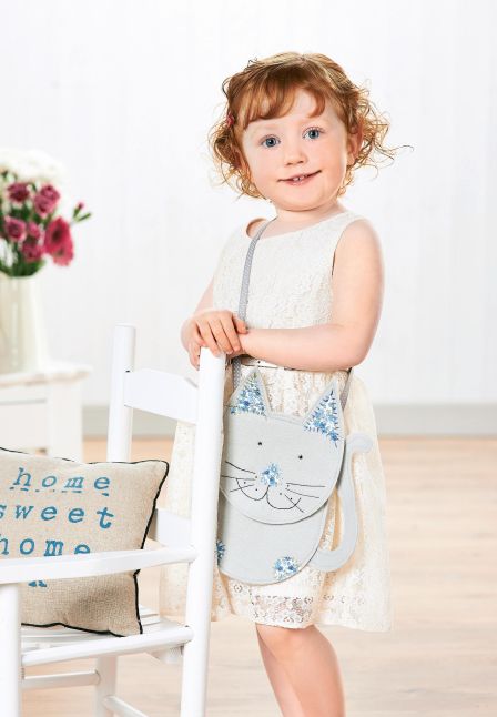 Cute Floral Cat, Bunny and Mouse Bags