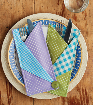 Easy Cutlery Holders Sewing Pattern