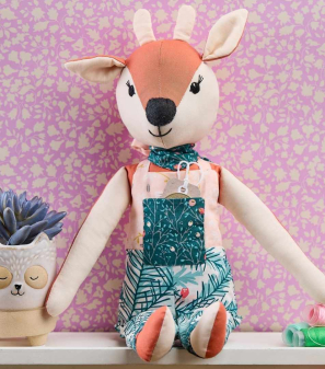 Declan Deer Toy Sewing Pattern | Dressimal Series