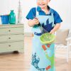 Calico Apppliqued Dinosaur Apron