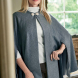 No-Pattern Drape Cape | Easy Sewing Tutorial