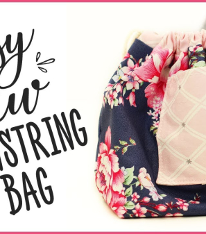  How To Sew A Drawstring Bag: The Crafts Channel