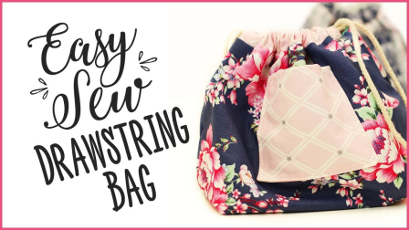  How To Sew A Drawstring Bag: The Crafts Channel