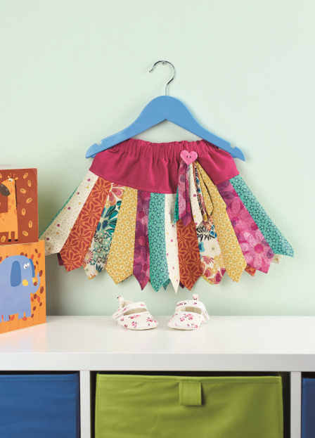 Child’s Dresden Plate Skirt Sewing Pattern