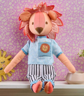 Rory Lion Toy Sewing Pattern | Dressimal Series