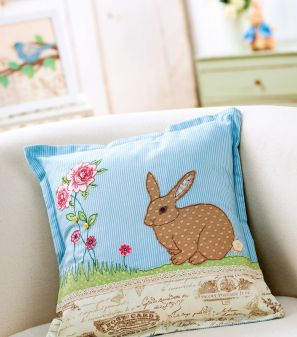 Easter Applique Cushion and Picture