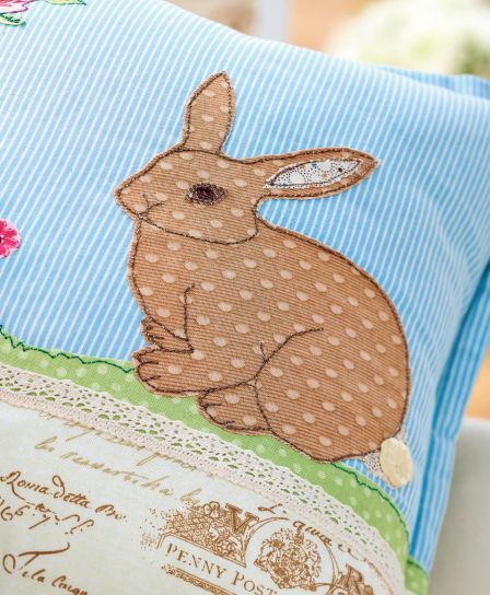 Easter Applique Cushion and Picture