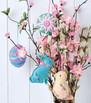 Easter tree decs
