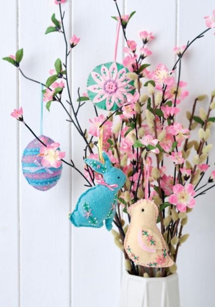 Easter tree decs