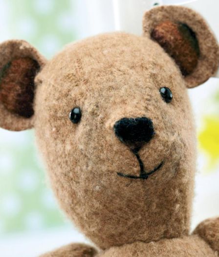 Felted teddy