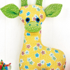 Easy Giraffe Toy Sewing Pattern