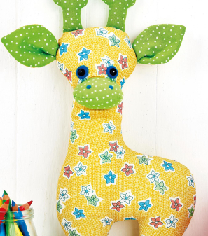 Easy Giraffe Toy Sewing Pattern