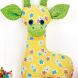 Easy Giraffe Toy Sewing Pattern