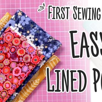 Easy Lined Pouch: The Crafts Channel