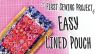 Easy Lined Pouch: The Crafts Channel