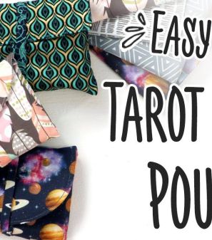 DIY Tarot Card Pouch Template: The Crafts Channel