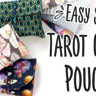 DIY Tarot Card Pouch Template: The Crafts Channel