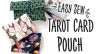 DIY Tarot Card Pouch Template: The Crafts Channel