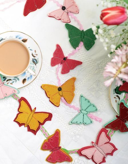 Butterfly Garland and Wall Hanging